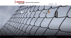 Desktop Screenshot of novafence.co.nz